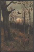 Лунная ночь Открытка артикул 4483c.
