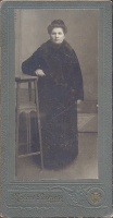 Портрет женщины в шубе Фотография артикул 4606c.